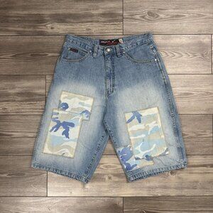 Crazy Vintage Y2K Jordan Craig Baggy Light Wash Denim Shorts